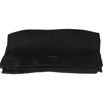 Pánská mikina Calvin Klein K60K608485 Dámská šála černá 30 x 192 cm