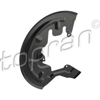 Brzdový systém Ochranný plech proti rozstřikování, brzdový kotouč TOPRAN 702 326