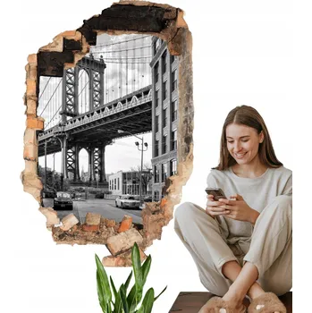 Fototapeta Velká samolepka na stěnu Samolepící díra 86 x 130 cm Městská krajina