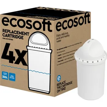 Filtrace vody Ecosoft Sada 4 náhradních filtračních vložek pro konvici Ecosoft Slim