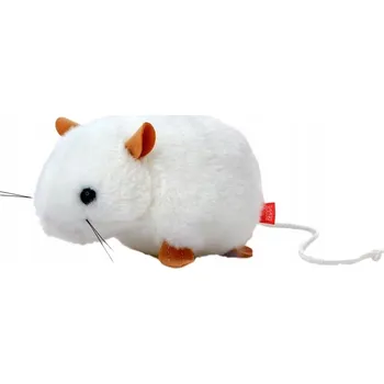 plyšák Plyšová Beppe Myška bílá 13 cm