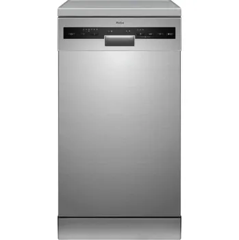 Myčka nádobí Volně stojící myčka nádobí Amica na 10 sad nádobí, stříbrná, 7 programů, poloviční náplň