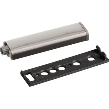 Nábytkové kování Walteco Push to open magnet systém otvírání bezúchytkových dvířek 83 x 21 mm šedý