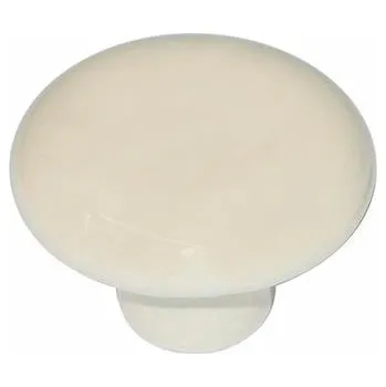 Nábytkové kování Nábytková úchytka porcelánová mléčná GP20-MLK-0 HLADKÁ