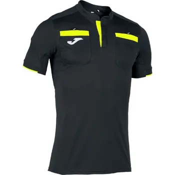 Joma Referee Short Sleeve dres pro rozhodčí černá Velikost oblečení: XXXL