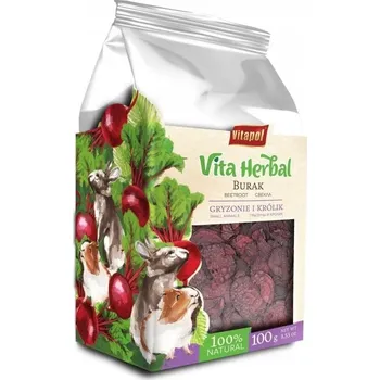 Krmivo pro hlodavce Sušená řepa pro králíky a křečky Vitapol Vita Herbal 100g