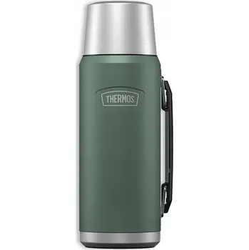 Termoska THERMOS NA JÍDLO A PITO S RUKOJEŤEM 1 200 Ml zelená