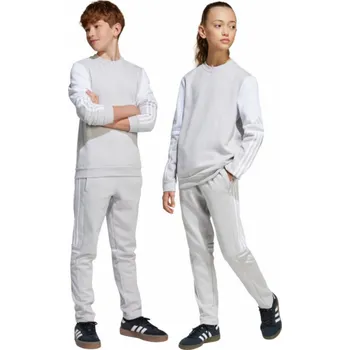 Dětská móda Adidas Dětské tepláky Squadra 25 šedé JD4823 140cm