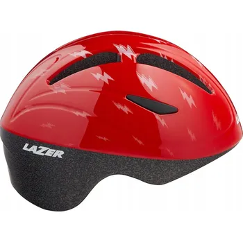 Cyklistická přilba Dětská cyklistická helma Lazer BOB (46-52 cm) červená lesklá