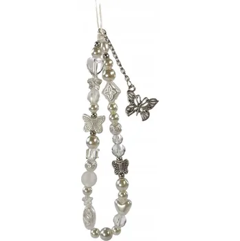 Šňůrka na telefon plast, vícebarevná