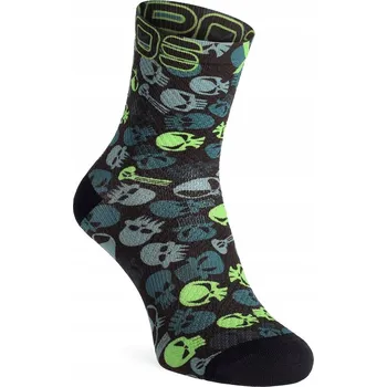 Pánské ponožky Cyklistické Ponožky Karpos Green Fire Socks - ombre blue bluefin smoke 36-39