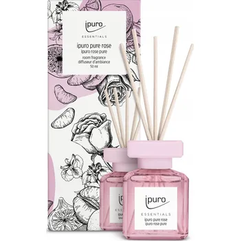 Vůně do bytu Ipuro Essentials Pure Rose vonný difuzér 50 ml