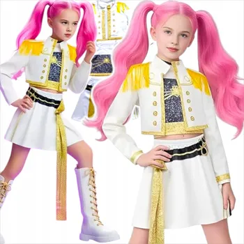 Demon Slayer K-pop Mira kostým cosplay lovkyně démonů 150