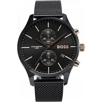 Hodinky Hodinky Boss Associate 1513811 Černé