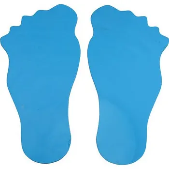 Značení hranice hřiště Merco Feet značka na podlahu modrá