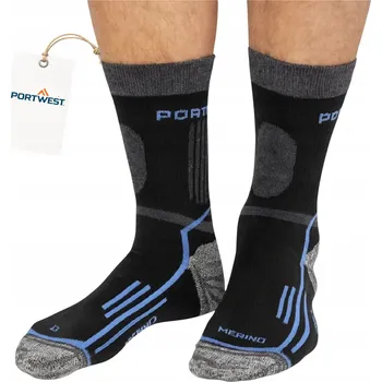 Pánské ponožky Portwest Ponožky SK34 černé, velikost 44-46