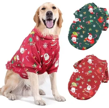 Obleček pro psa SUPJADE 2 ks velký vánoční svetr pro psy vánoční oblečení pro psy vánoční svetry pro psy a kočky