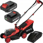 Yato akumulátorová sekačka 36V 34cm 2x2Ah YT-85220