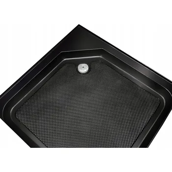 Sprchová vanička Sprchová vanička černá 90x90 čtvercová 13,5 cm - model Mona 90