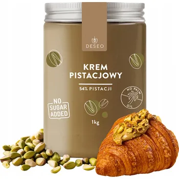 Pistáciový krém Deseo bez cukru 1 kg
