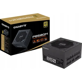 Počítačový zdroj Napájecí zdroj Gigabyte GP-P850GM 850 W 80 PLUS Gold