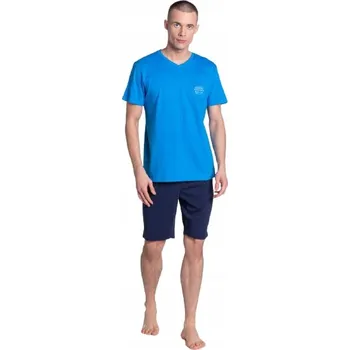 Pánské pyžamo Henderson pánské pyžamo 38882-55X krátký rukáv, velikost L