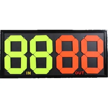 Fotbalová branka Merco Double mechanická tabule pro střídání