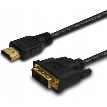 Video kabel Kabel Savio CL10 HDMI - DVI 1,5 m