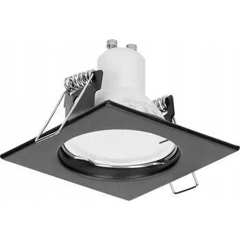 Stropní svítidlo zapuštěné Orno 50 W patice G10, průměr 7,6 cm, černé