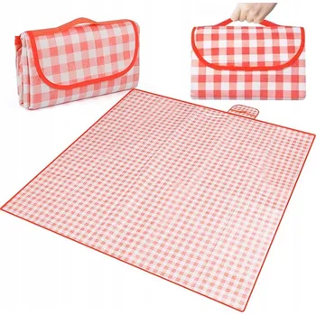 Pikniková deka VODĚODOLNÁ PIKNIKOVÁ DEKA NA PLÁŽ, BIWAK PODLOŽKA 200x200 XXL Velká Karimatka
