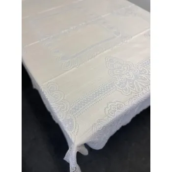 Prostěradlo Ubrus krajkový 120x140 cm meruňkový