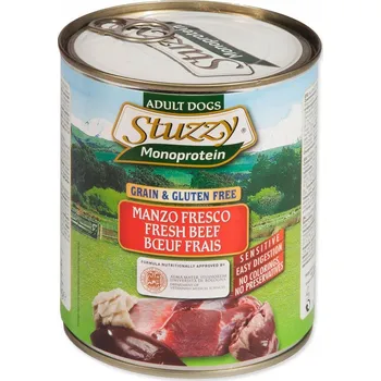 Krmivo pro psa Vlhké krmivo pro psy STUZZY Monoprotein fresh s hovězím masem 800 g