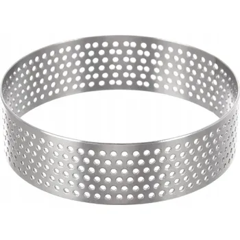 Forma na pečení 6x Formičky NA TARTALETKY perforované okraje malá forma na tartaletky košíčky 7 cm