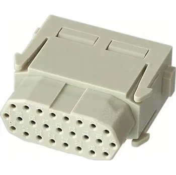 Síťový konektor HARTING ; 09 14 025 3101 Han 25 Mod bu-dsub Zásuvka