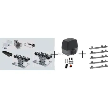 Pohon brány Hörmann Lineamatic P SK 4554309 sestava do 4,5m, černý profil, do 450kg váhy brány