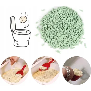 Stelivo pro kočky pro kočky Ekologické 100% přírodní 2,5 kg 5 l