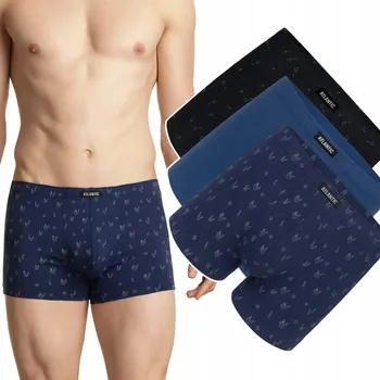 Atlantic Spodní Prádlo Boxerky černé, velikost XL