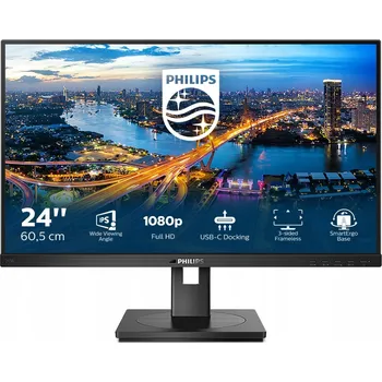 Monitor LED Monitor Philips 243B1/00 23,8" 1920 x 1080 px IPS / PLS