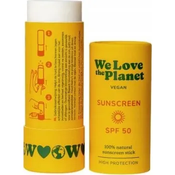 Přípravek na opalování Opalovací krém We Love The Planet SPF 50, 40 ml