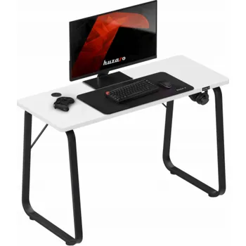 Zdesk Herní počítačový stůl Huzaro Hero 1.5 bílý 120 cm