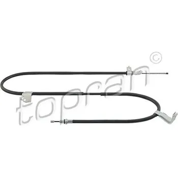 Lanko parkovací brzdy Tažné lanko, parkovací brzda TOPRAN 701 639