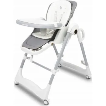 Dětské zboží Caretero Dětská jídelní židlička NESTO ŠEDÁ