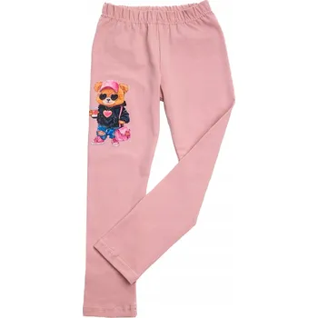 Dívčí legíny Dívčí legíny s potiskem světle růžové, Tup Tup, vel. 98