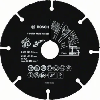 Řezný kotouč Bosch Řezný kotouč z tvrdokovu Multi Wheel 125 mm (2.608.623.013)