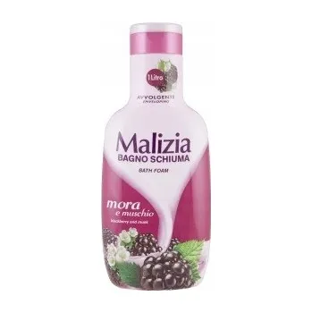 Koupelová pěna Malizia Bath Foam tekutina do koupele Ostružina a pižmo 1000 ml