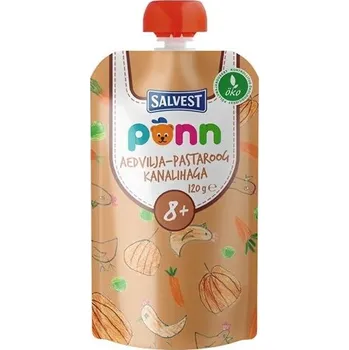 SALVEST Põnn BIO Kuřátko s těstovinami (120 g)