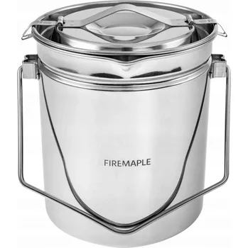 Hrnec Turistický hrnec Fire-Maple Antraci Pot stříbrný 1,4 l
