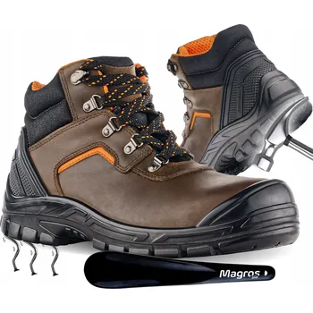 Pracovní oblečení Pracovní Kotníkové Boty Ochranné BOZP Voděodolné BOZP VM FOOTWEAR HANNOVER S3