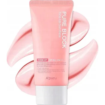 Podkladová báze na tvář A'pieu Pure Block Tónovací báze pod make-up SPF50+ Vyrovnává tón pleti 50 ml