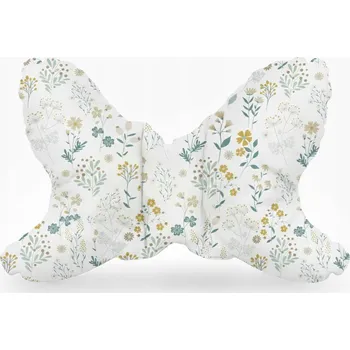 Polštář Polštář s motýlkem BabyUniverse, bílý